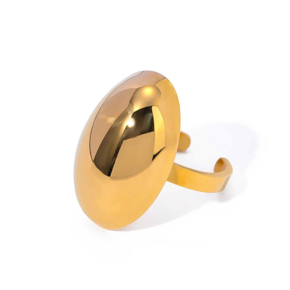 Adjustable Golden Mirage Ring