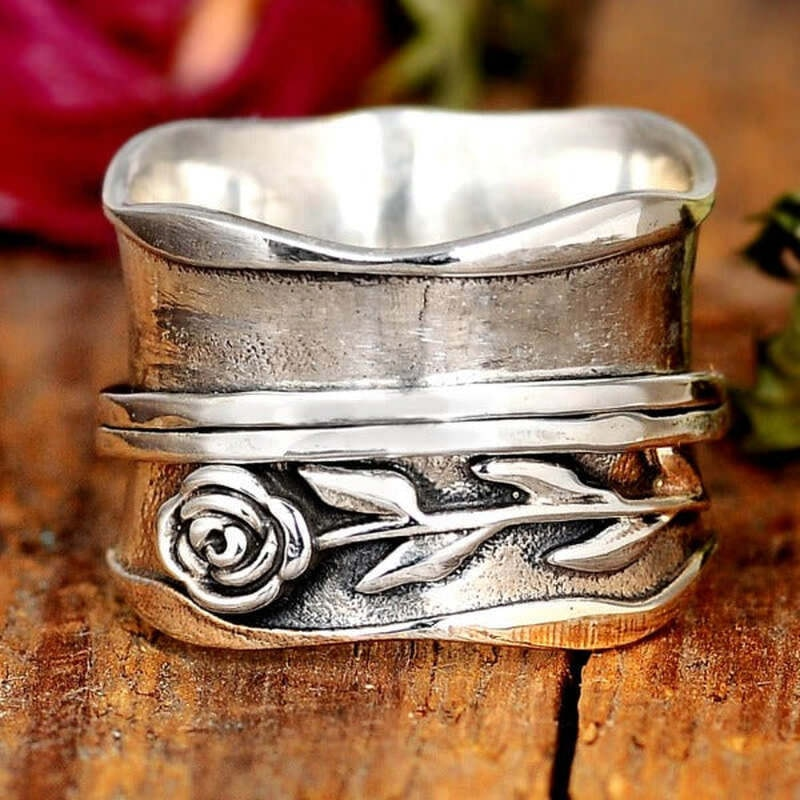 Blossom - Vintage Silver Ring