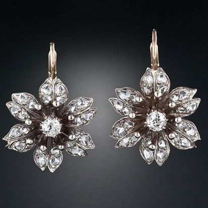 Vintage Flower Earrings