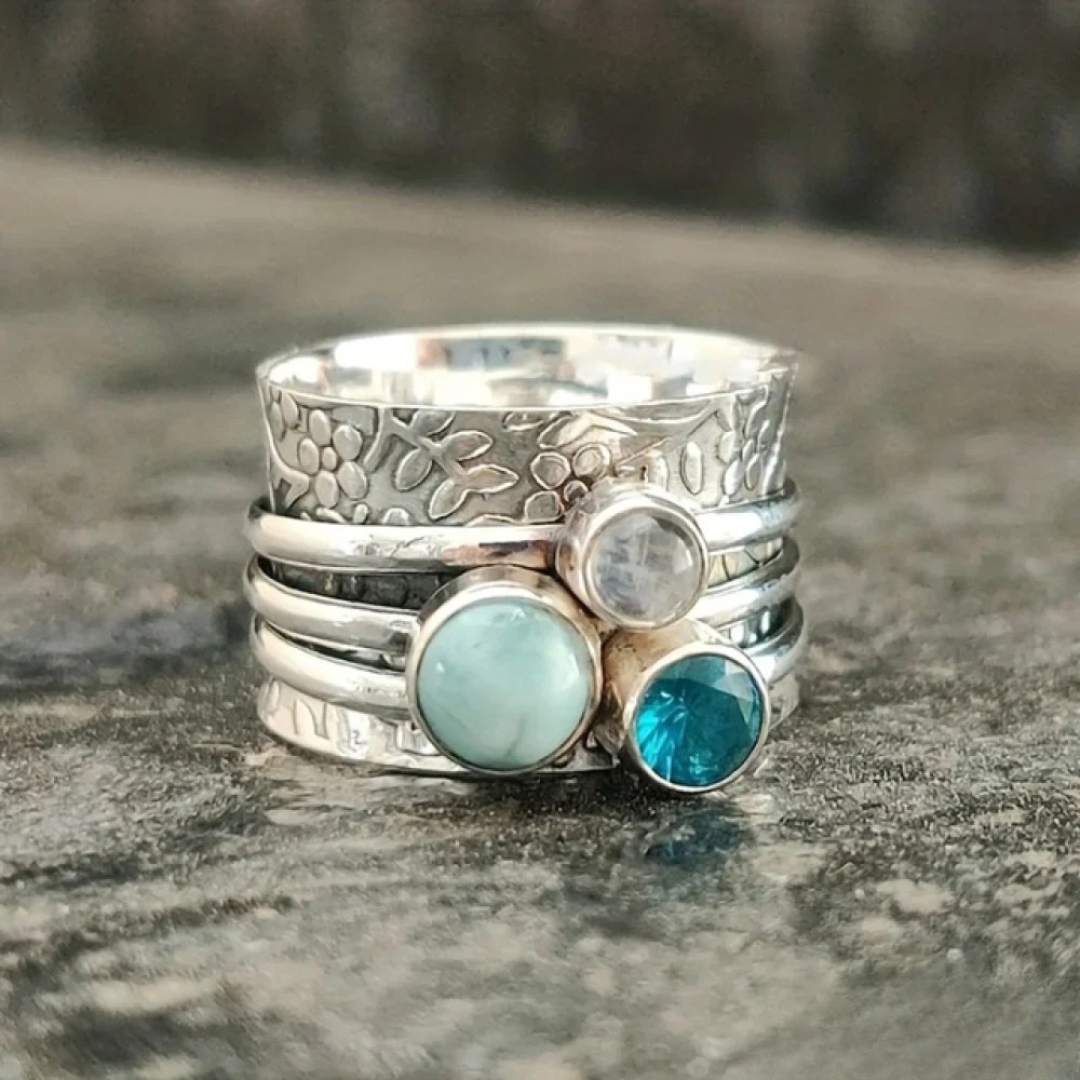 Natural Blue Ring