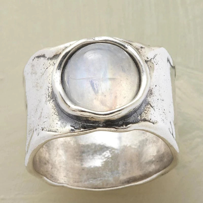 Luminous Silver Ring