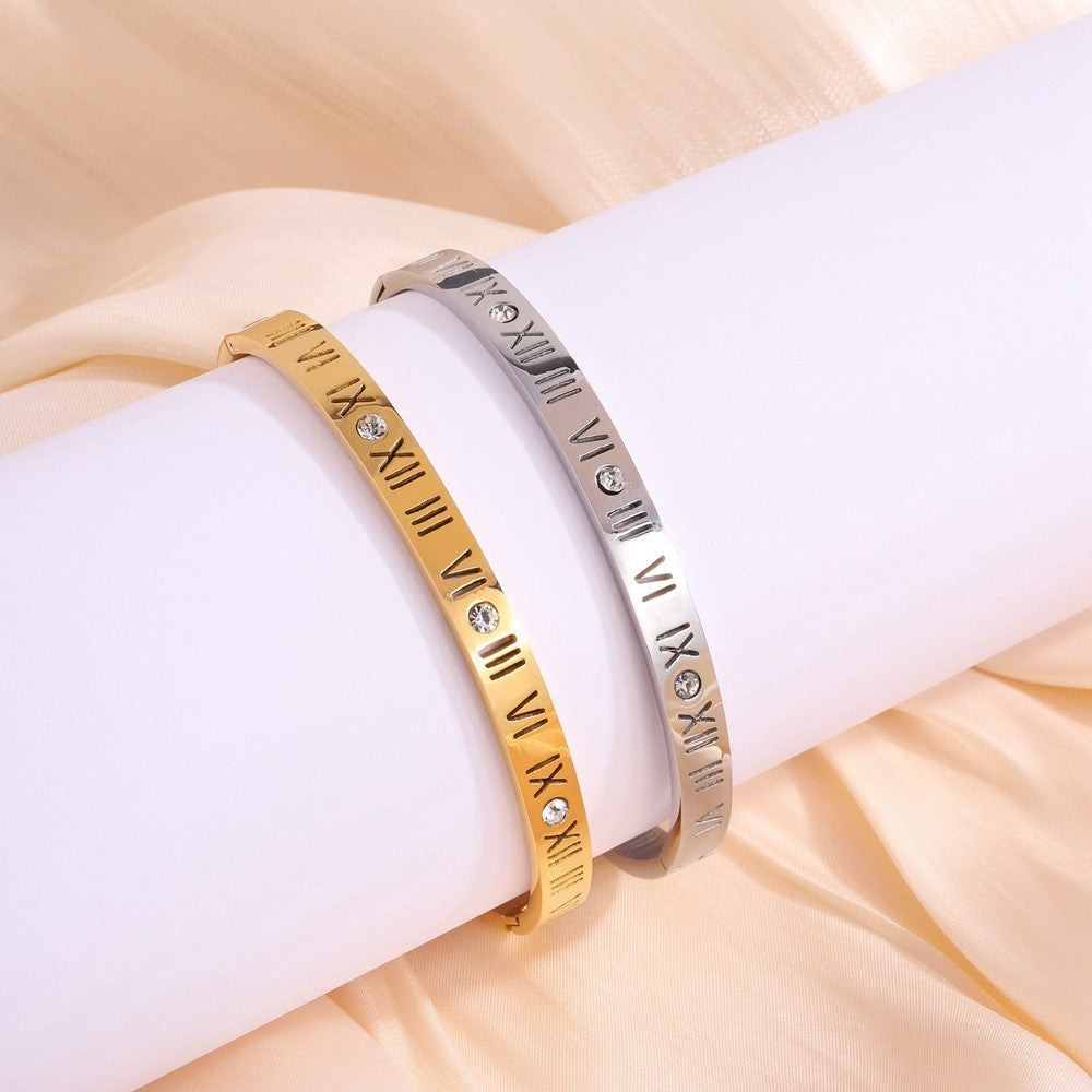Roman Numeral Bracelet