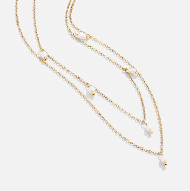 Kay Drop Layered Necklace